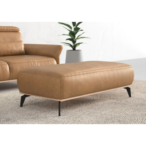 Places of Style Hocker Fjord Met een houten lijst van massief beuken eikenkleurig, met poten 15 cm hoog
