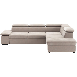sit&more Hoekbank Alcudia L-vorm met armverstelling, optionele hoofdeindverstelling en bedfunctie