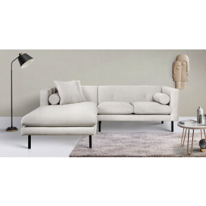 Guido Maria Kretschmer Home&Living Hoekbank Lillibeth L-vorm designbank, afmetingen B/D/H: 240/173/83 cm Sierkussen als tweezijdig te gebruiken kussen, in fluwelige look of cord