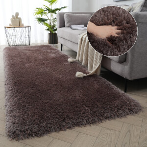 Guido Maria Kretschmer Home&Living Hoogpolige loper Micro exclusieve tapijt, zeer hoge pool, zacht door microvezel