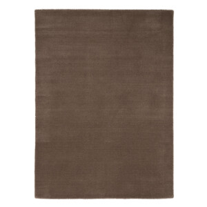 carpetfine Wollen kleed Gabbeh Lola Uni met natuurlijk plantaardig materiaal handgeweven, ook in rond