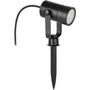 EGLO Staande lamp NEMA-Z Vloerlamp in zwart van kunststof, staal - incl. GU10 - 1X5W (1 stuk)
