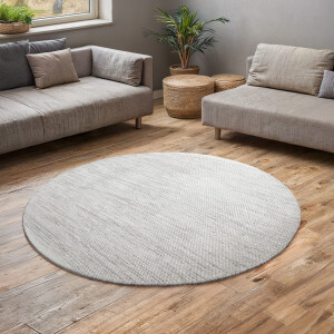 my home Wollen kleed Woolscape Omkeerbaar tapijt, handgeweven kwaliteit, gemêleerd, 100% wol, woonkamer