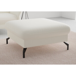 sit&more Hocker Fashion met binnenvering, met hoogwaardige, zwarte metalen poten