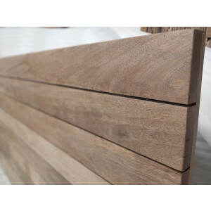 Home affaire Eettafel Aletsch gemaakt van onbehandeld hout, gerecycled steigerhout