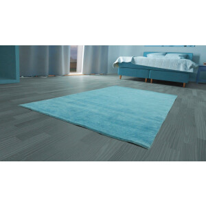 morgenland Wollen kleed Uni - Gabbeh tapijt - Softy Gabbeh look, uni kleuren, 100% wol, zeer zachte pool, woonkamer