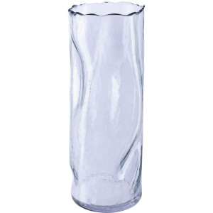 Leonique Tafelvaas Caline bloemenvaas Vaas van glas, in crunch-design, hoogte ca. 30 cm (1 stuk)