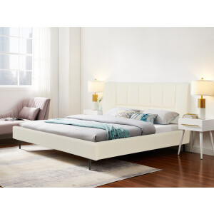 Leonique Gestoffeerd bed Silene inclusief lattenbodem, verkrijgbaar in 140 & 180 cm breedte