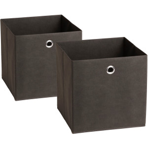 Schildmeyer Opvouwbare box Box set van 2 met fleece hoes