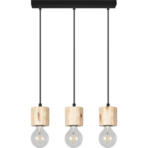 SPOT Light Hanglamp PINO Hanglamp, natuurproduct van massief hout, duurzaam, kabel in te korten