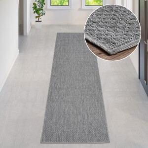 my home Loper Rhodos Geschikt voor buiten, sisal-look, weerbestendig & uv-bestendig, tweezijdig te gebruiken kleed