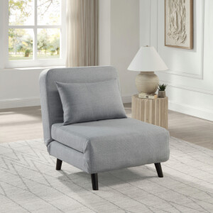 ATLANTIC home collection Fauteuil Robby incl. bedfunctie, meerdere verstelbaar, structuurstof