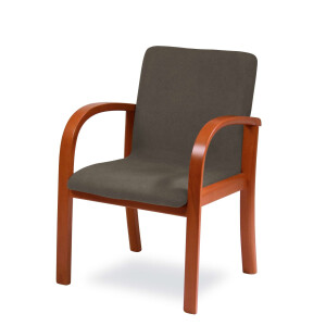 Home affaire Eetkamerstoel LINA707 Extra-comfort, vlekbestendig weefsel, massief hout (1 stuk)