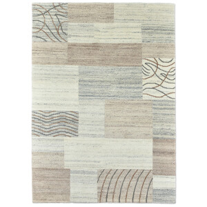 carpetfine Wollen kleed Gabbeh uni zuivere wol met de hand geweven, gabbeh diermotief warm omgevingsklimaat vele maten