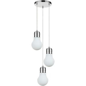 SPOT Light Hanglamp Bulb Plafondlamp van metaal voor de woon- en eetkamer (1 stuk)