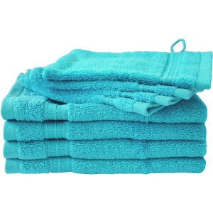 Dyckhoff Handdoekenset Siena in mooie effen kleuren (set, 8-delig)