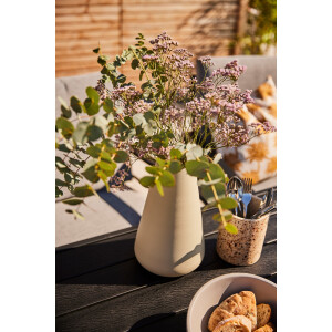 andas Tafelvaas Nilsby Decoratieve vaas, van aluminium, hoogte ca. 27 cm (1 stuk)