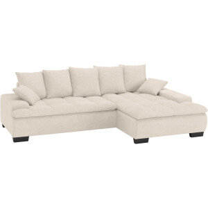 Mr. Couch Hoekbank Haiti II, L-vorm met koudschuim bekleding, optioneel met bed en bedlade