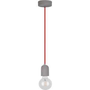 SPOT Light Hanglamp Amory Hanglamp, met de hand gemaakt beton en glas, natuurproduct (1 stuk)