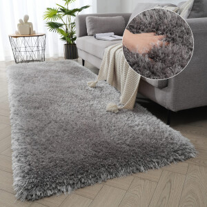 Guido Maria Kretschmer Home&Living Hoogpolige loper Micro exclusieve tapijt, zeer hoge pool, zacht door microvezel