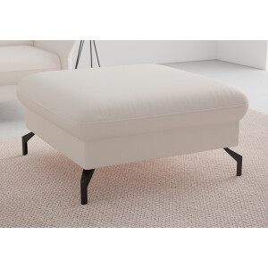 sit&more Hocker Fashion met binnenvering, met hoogwaardige, zwarte metalen poten