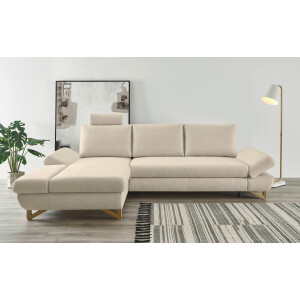 INOSIGN Slaapbank City/Giron comfortabele slaapbank (ligoppervlak 245 x 138 cm) en bedlade