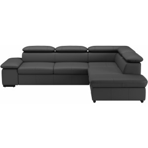 sit&more Hoekbank Alcudia L-vorm met armverstelling, optionele hoofdeindverstelling en bedfunctie