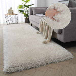Guido Maria Kretschmer Home&Living Hoogpolige loper Micro exclusieve tapijt, zeer hoge pool, zacht door microvezel