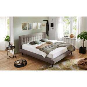andas Gestoffeerd bed Tobjörn Met breed futonframe