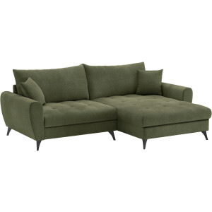 Mr. Couch Hoekbank Blackburn II L-vorm Optioneel met koudschuimvering tot 140 kg belastbaar