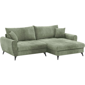 Mr. Couch Hoekbank Blackburn II L-vorm Optioneel met koudschuimvering tot 140 kg belastbaar