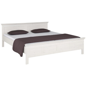 Home affaire Massief houten ledikant Indra, TOPSELLER, landhuisstijl, elegant design, gecertificeerd massief hout