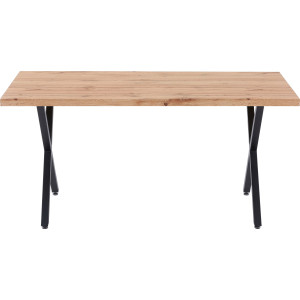 Home affaire Eettafel Aage Wildeikendecor, breedte 160 cm