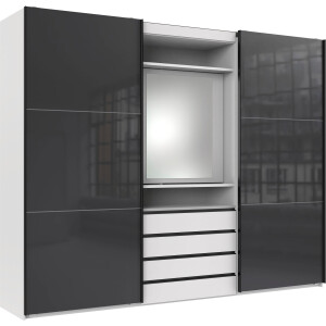 Wimex Schuifdeurkast Magic by fresh to go met draaibare spiegeldeur