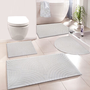 my home Badmat Juna, badmat, badkamer tapijt, Zen, Scandi, Boho (1 stuk)