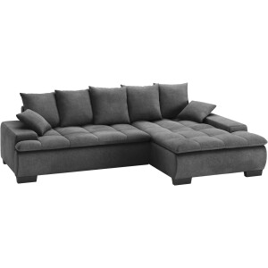 Mr. Couch Hoekbank Haiti II, L-vorm met koudschuim bekleding, optioneel met bed en bedlade