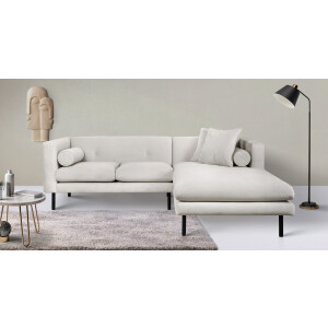 Guido Maria Kretschmer Home&Living Hoekbank Lillibeth L-vorm designbank, afmetingen B/D/H: 240/173/83 cm Sierkussen als tweezijdig te gebruiken kussen, in fluwelige look of cord