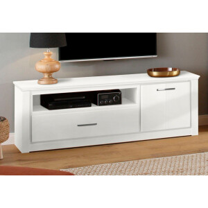 Home affaire Tv-meubel Celia Commode met een mooie houtstructuur en edele metalen grepen