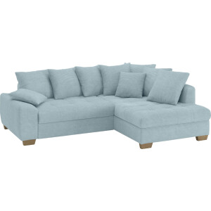 Mr. Couch Hoekbank Nikita II, L-vorm, tot 140kg per zitplaats belastbaar met koudschuim bekleding, optioneel met bed en bedlade