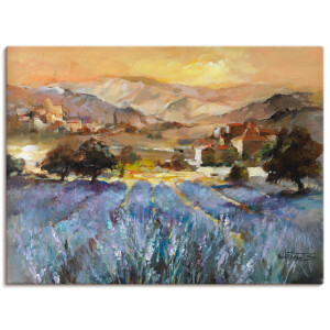 Artland Artprint op linnen Toscane Romantic I gespannen op een spieraam