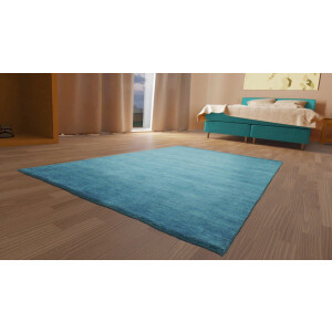 morgenland Wollen kleed Uni - Gabbeh tapijt - Softy Gabbeh look, uni kleuren, 100% wol, zeer zachte pool, woonkamer