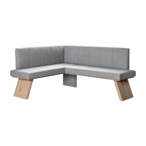 Home affaire Hoekbank Nina keukenbank, gestoffeerde bank, eettafelbank, breedte 185x 150 cm