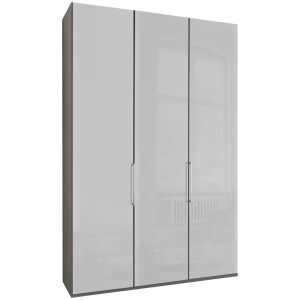 WIEMANN Draaideurkast Monaco, made in Germany, chic glazen front, in verschillende kleuren,