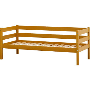 Hoppekids 1-persoonsledikant ECO Comfort kinderbed, massief grenenhout, tienerbed inclusief lattenbodem (set)