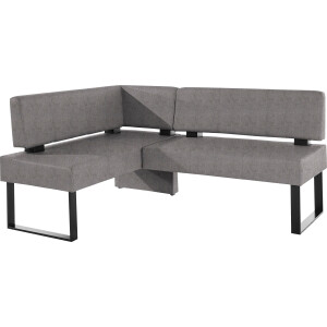 Home affaire Hoekbank Oliver met metalen frame, keukenbank verschillende hoezen cord eetkamerbank ottos choice