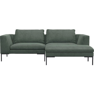 FLEXLUX Hoekbank Loano, super comfortabel zitcomfort door koudschuim in de zitting, L-vorm