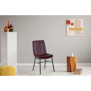 Kayoom Zithoek Stoel Brady 125 2-set en ijzeren voet onderhoudsvriendelijk, comfortabel, comfortabele zitervaring (set, 2-delig)