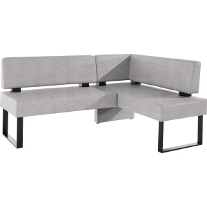 Home affaire Hoekbank Oliver met metalen frame, keukenbank verschillende hoezen cord eetkamerbank ottos choice