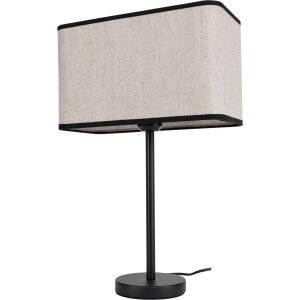 andas Tafellamp Virrat, in Scandinavische stijl Tafellamp met linnen kap, in tijdloos ontwerp, Made in Europe (11 stuks)