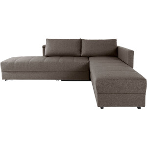 LOOKS BY WOLFGANG JOOP Hoekbank LooksIII L-vorm door draaifunctie tot bed verwisselbaar, inclusief opbergvak